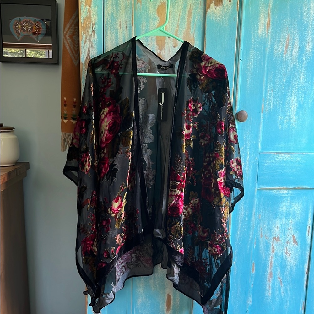 Floral Sheer Kimono